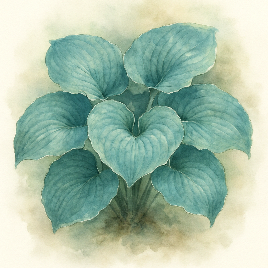 Hosta 'Blue Baron'