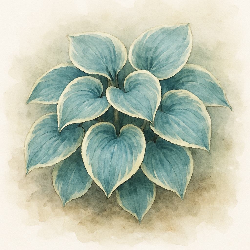 Hosta 'Blue Jeans Bling'