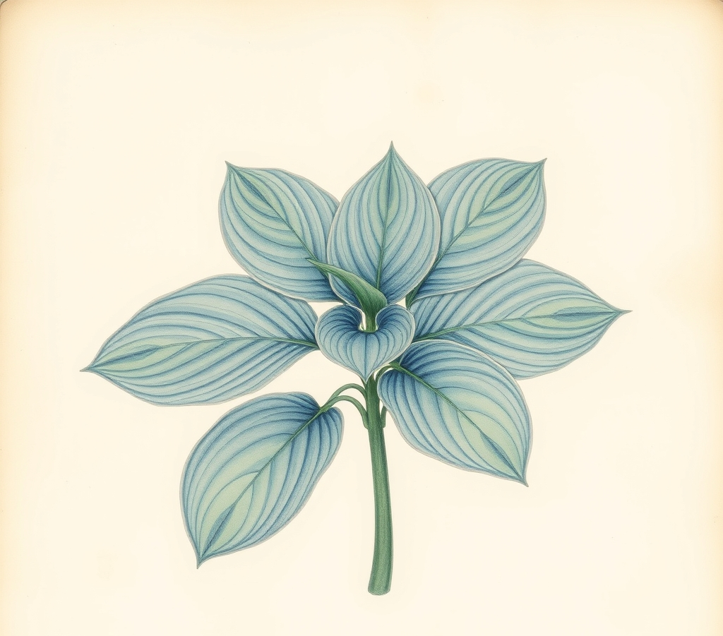 Hosta 'Blue Lake'