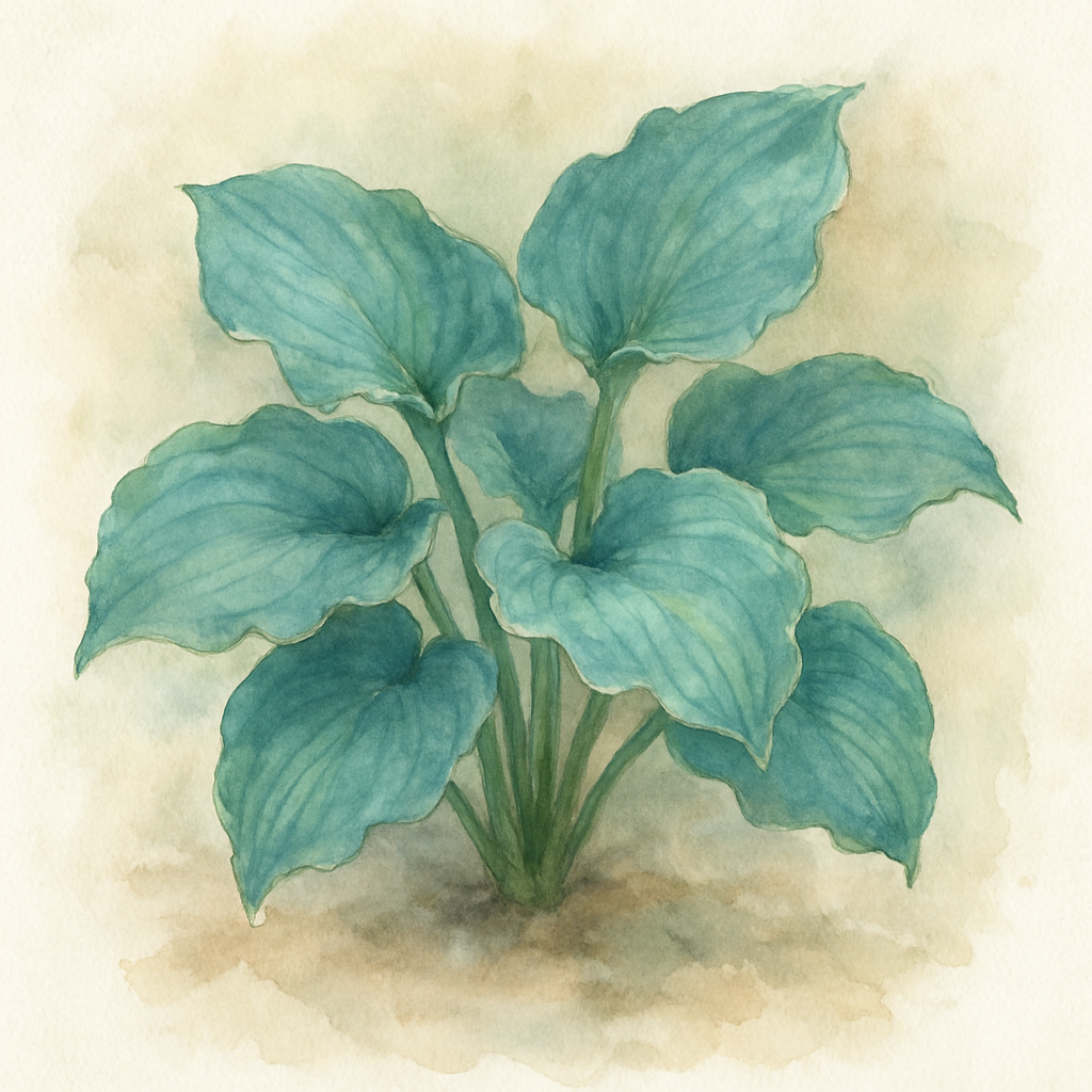 Hosta 'Blue Lake'