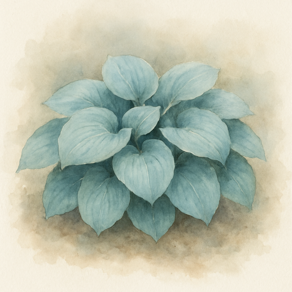 Hosta 'Blue Skin'