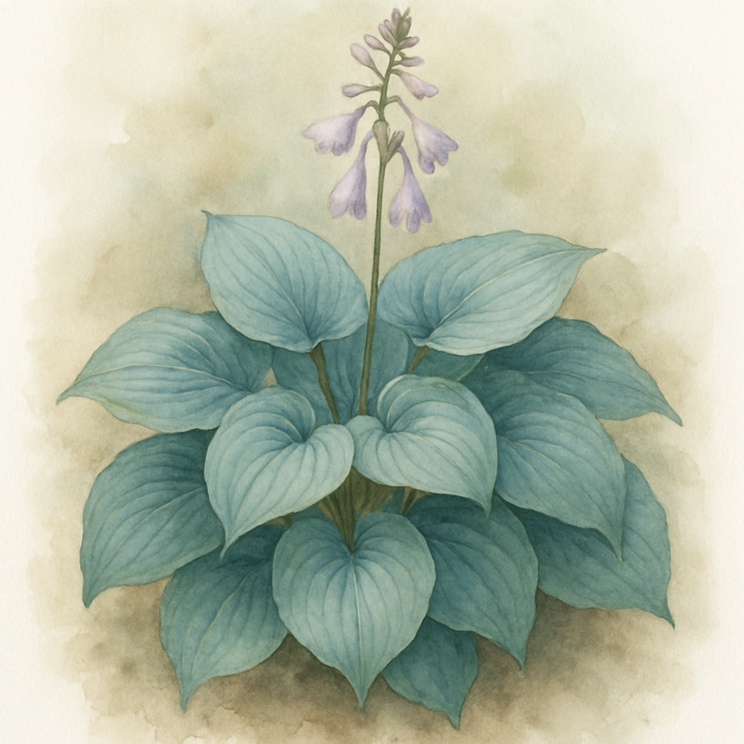 Hosta 'Blushing Blue'