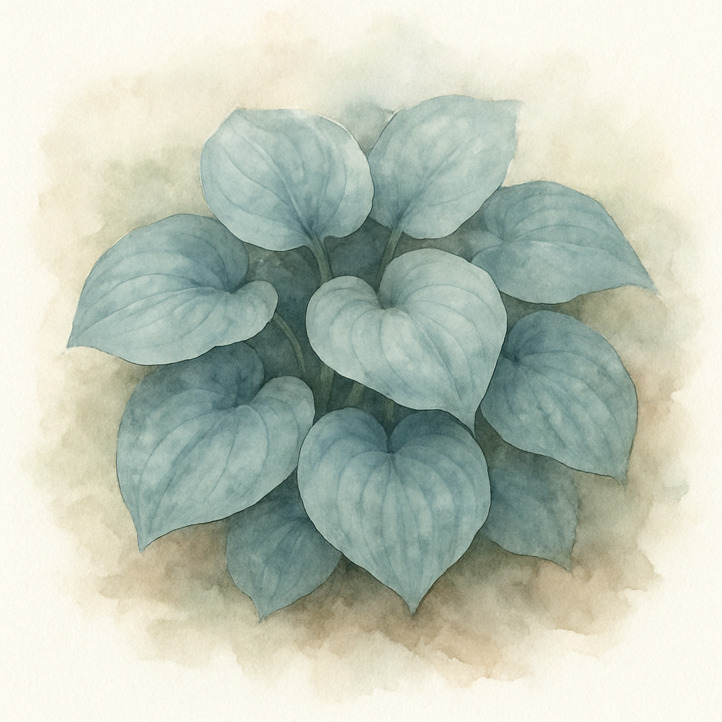 Hosta 'Brentwood Blue'