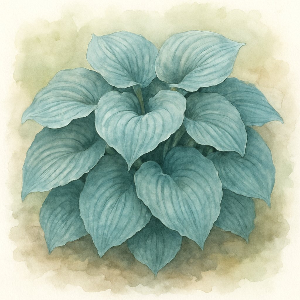 Hosta 'Bressingham Blue'