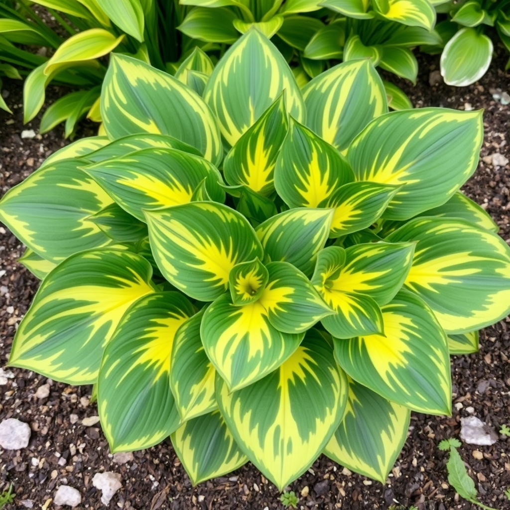 Hosta 'Brutan Star'