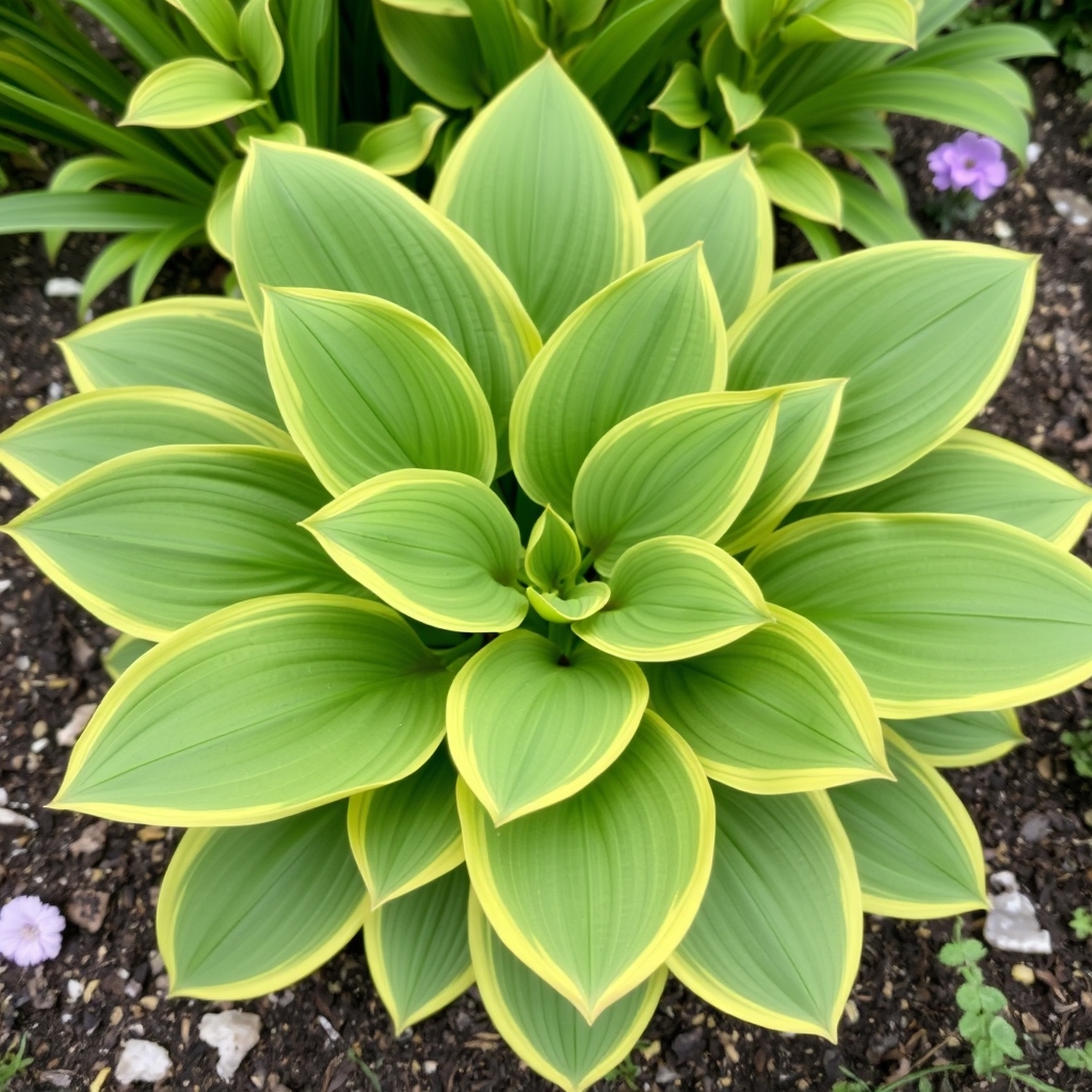 Hosta 'Butter Rim'