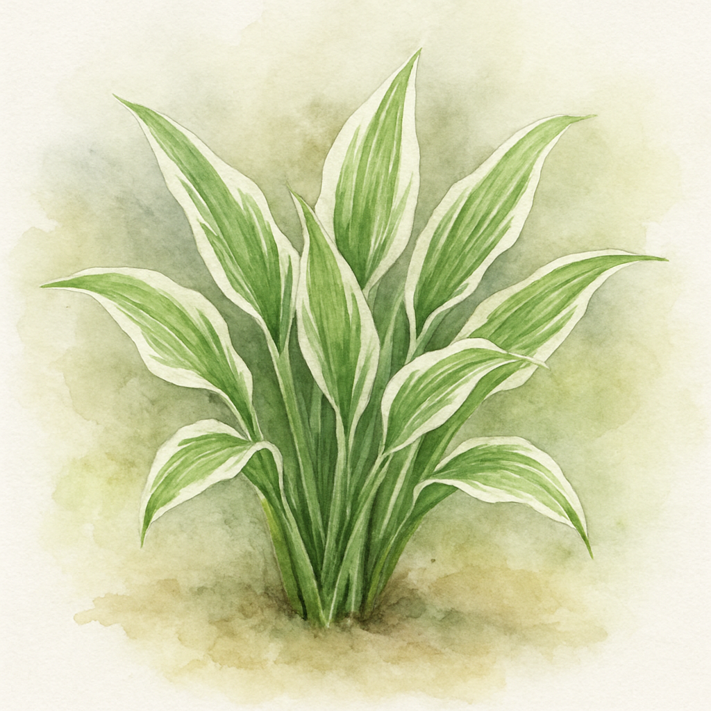 Hosta 'Candy Cane'