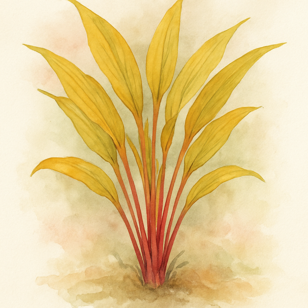 Hosta 'Chariots of Fire'