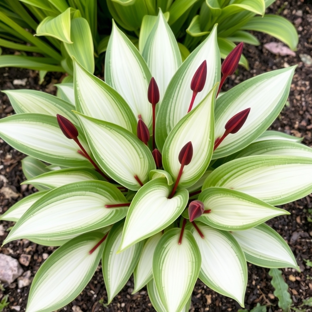 Hosta 'Cherry Berry'