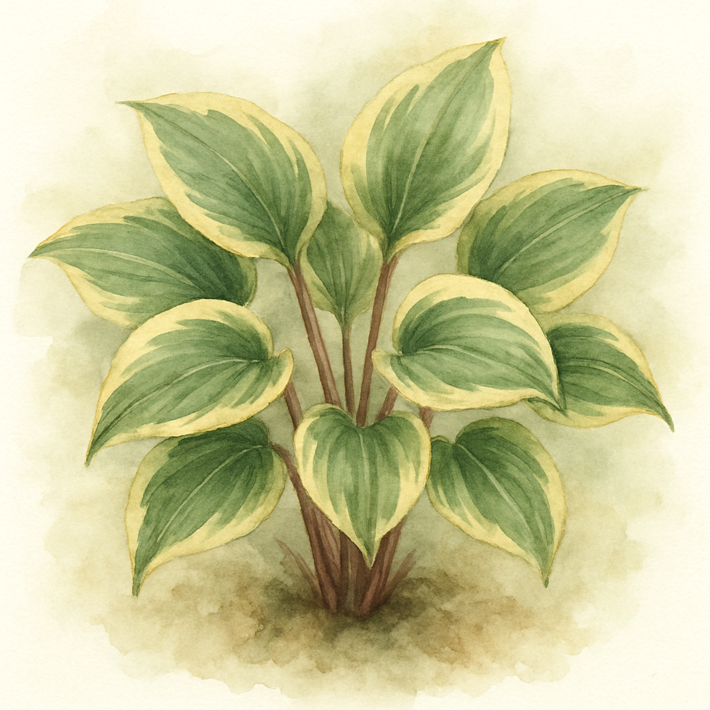 Hosta 'Christmas Island'