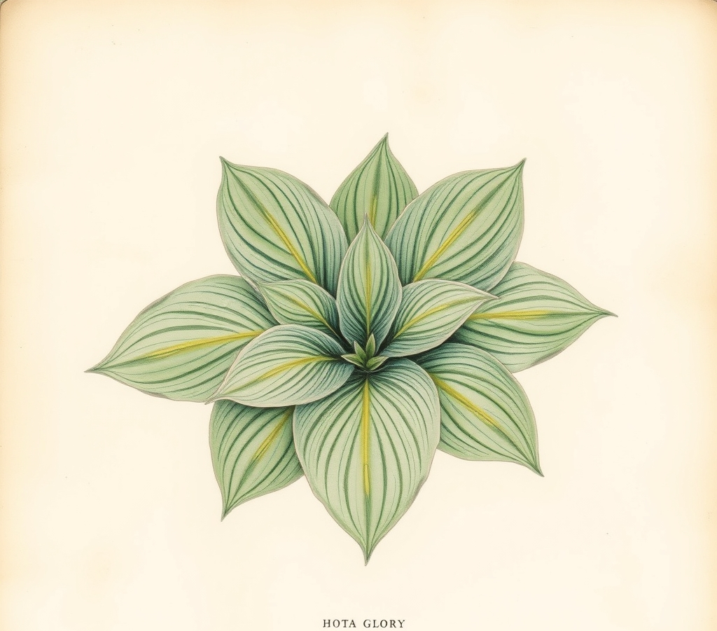 Hosta 'Color Glory'