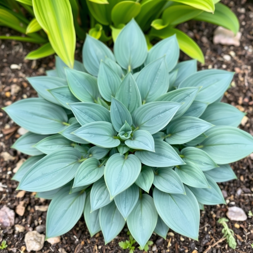 Hosta 'Crackerjack'
