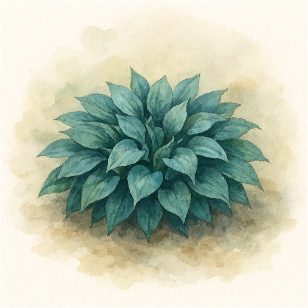 Hosta 'Crackerjack'