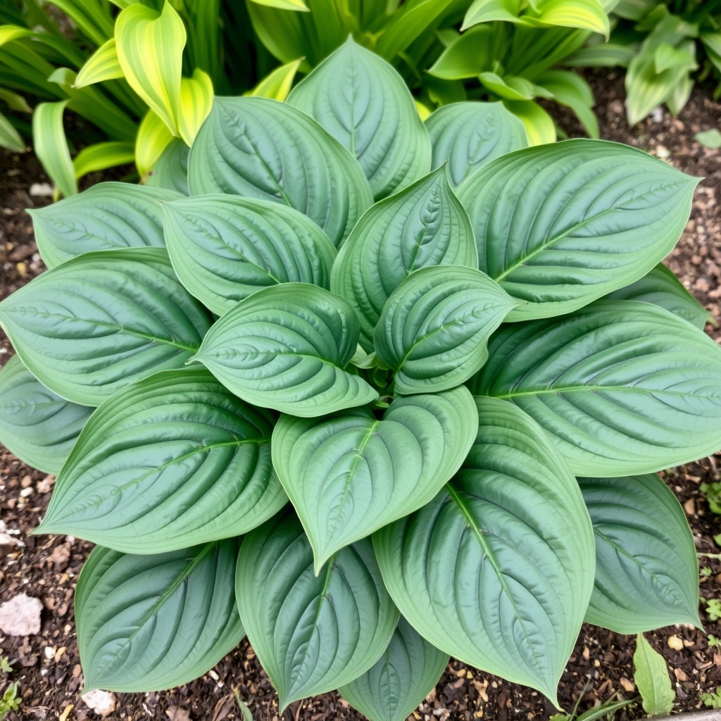 Hosta 'Crinkled Leather'