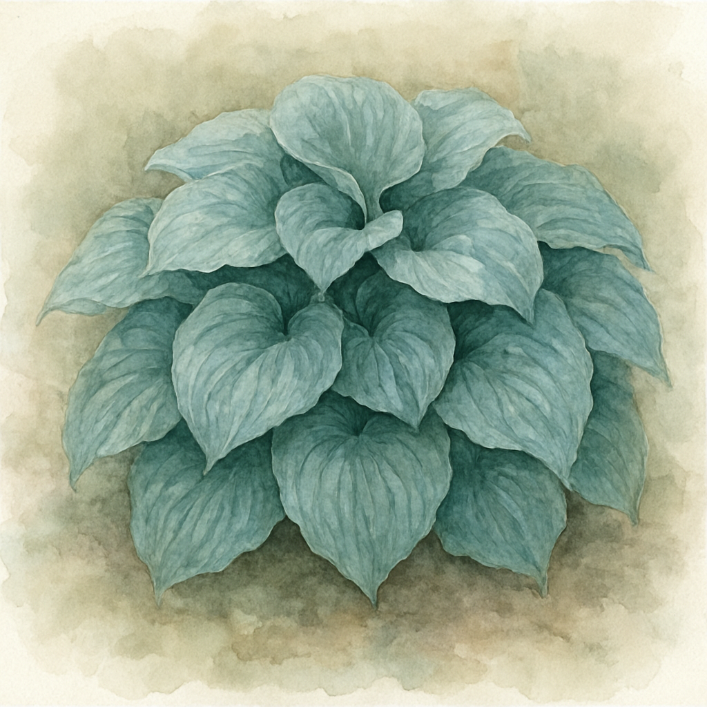 Hosta 'Diamond Lake'