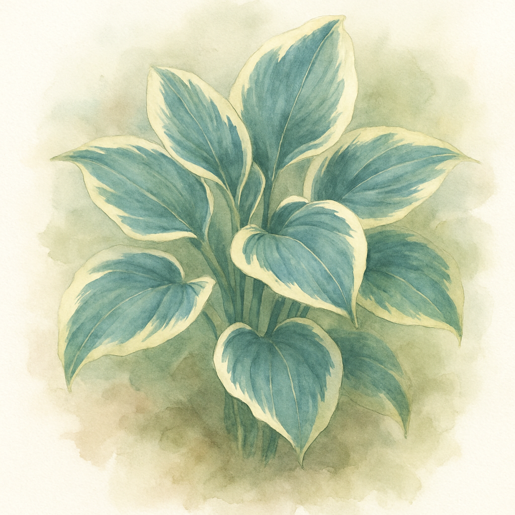Hosta 'Diamonds are Forever'