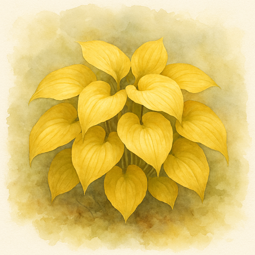 Hosta 'Divine Light'