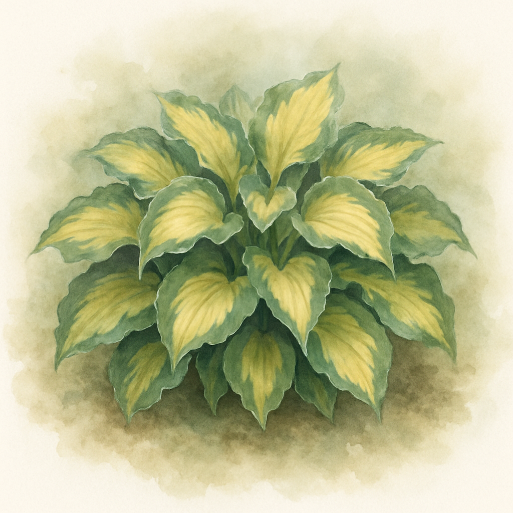 Hosta 'Dixie Chick'