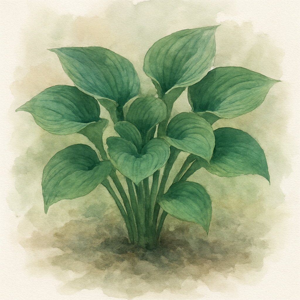 Hosta 'Emerald Chalice'