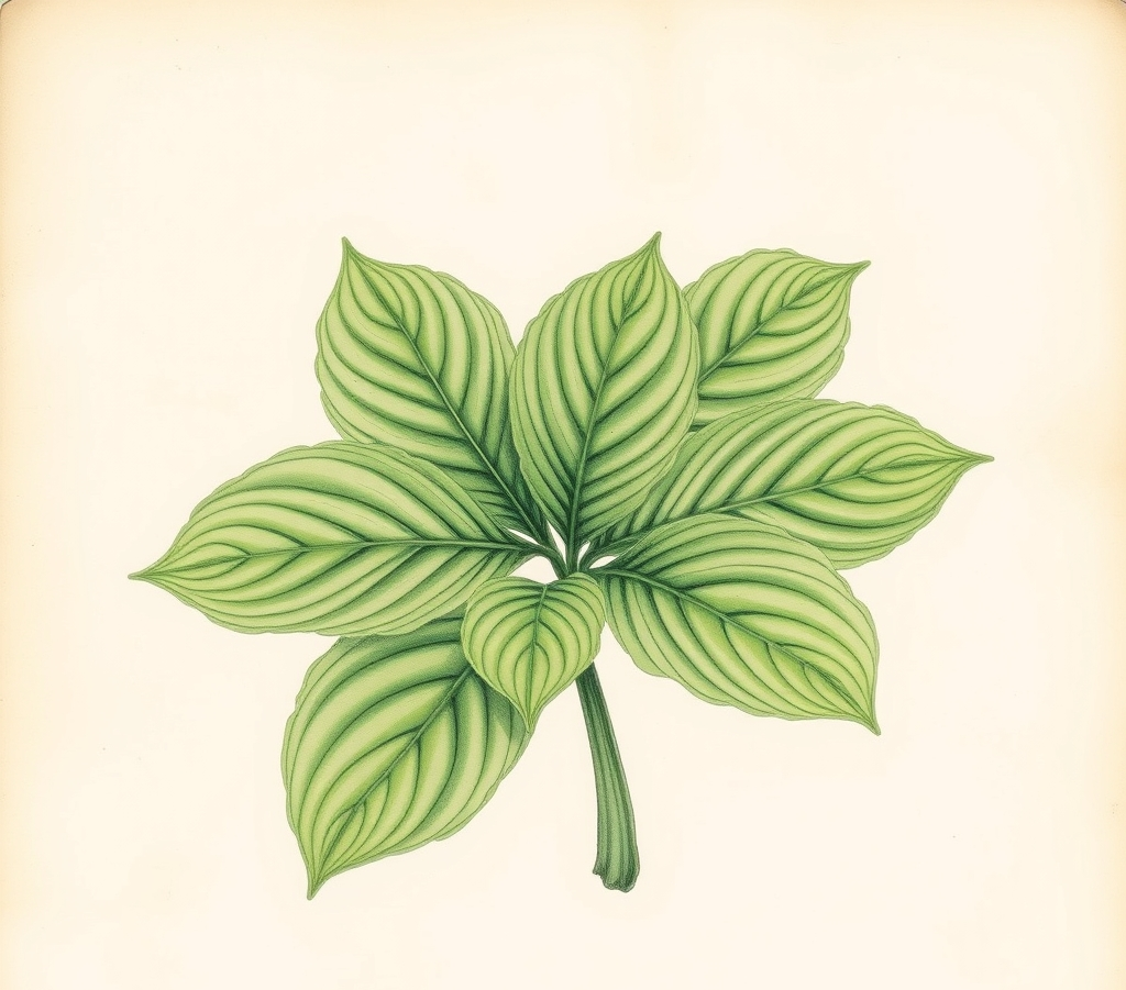 Hosta 'Emerald Ruff Cut'