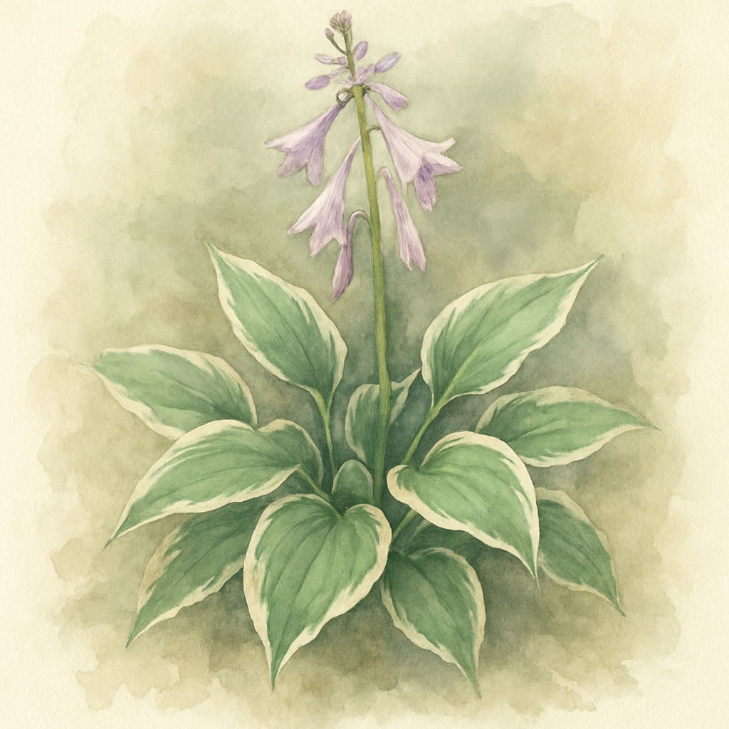 Hosta 'Emily Dickinson'