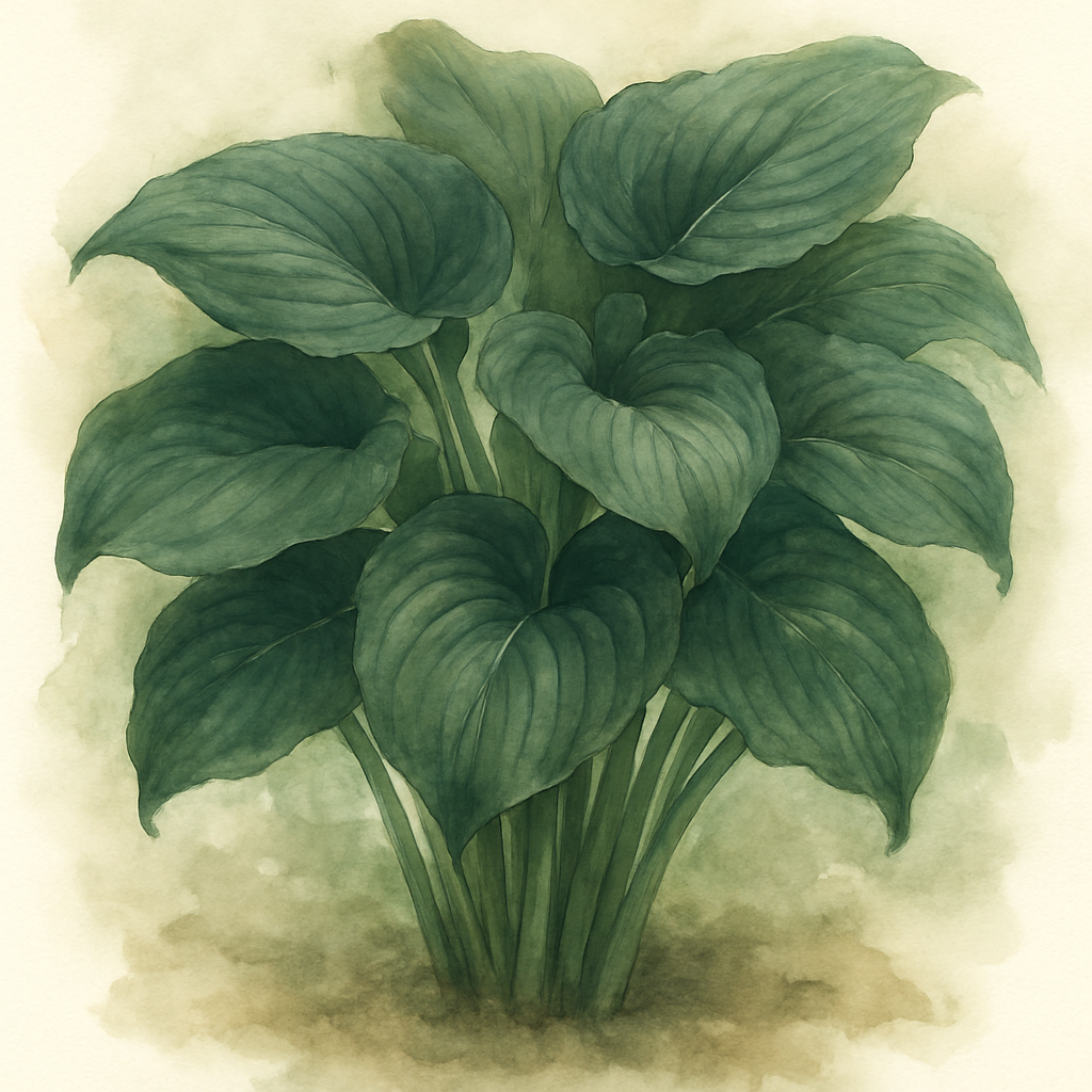 Hosta 'Empress Wu' Deep