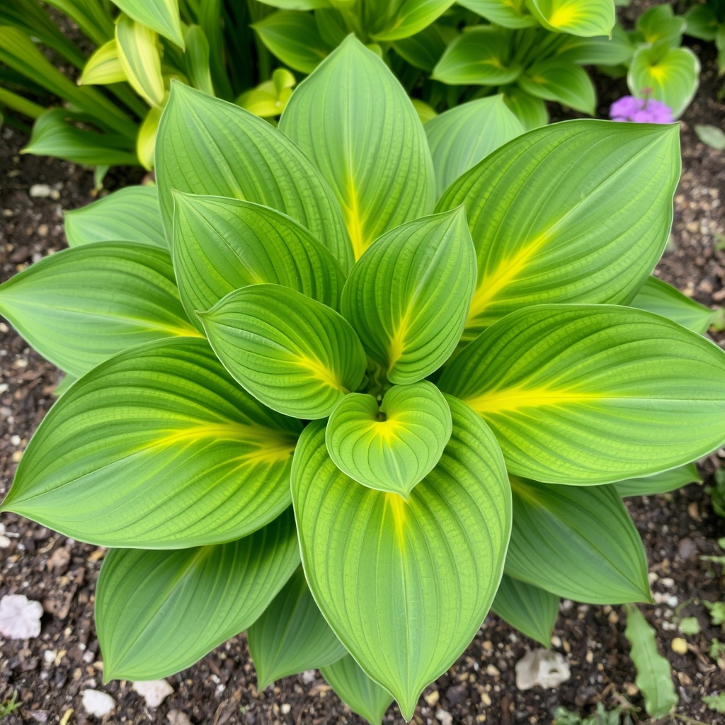 Hosta 'Etched Glass'