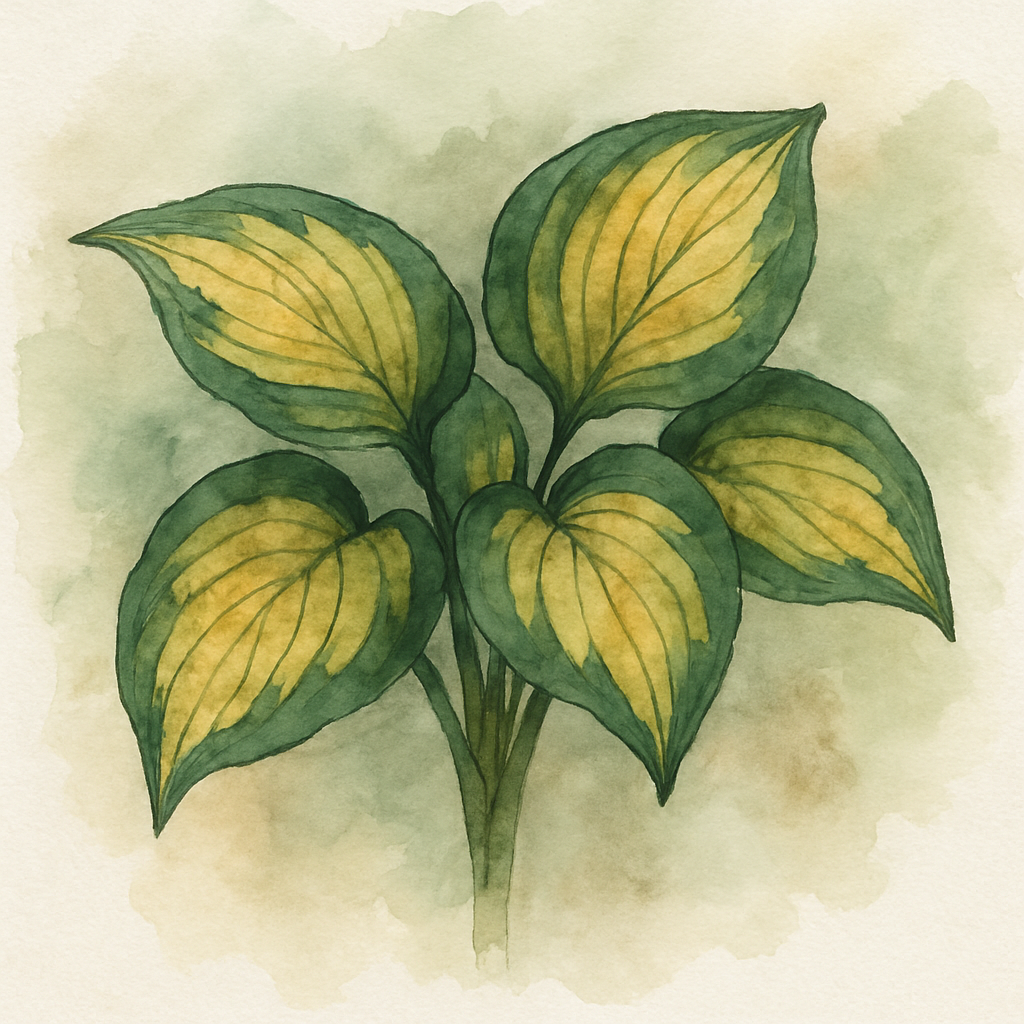Hosta 'Etched Glass'