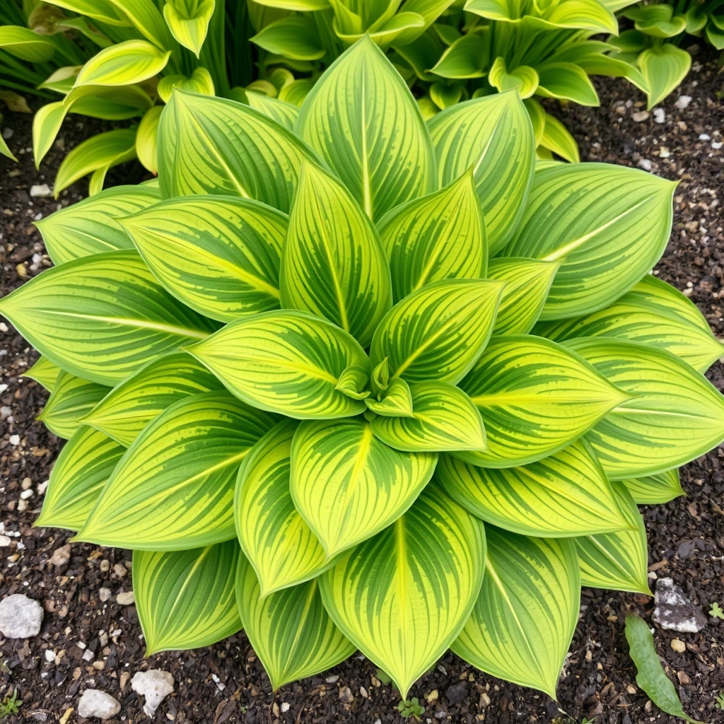 Hosta 'Eye of the Dragon'
