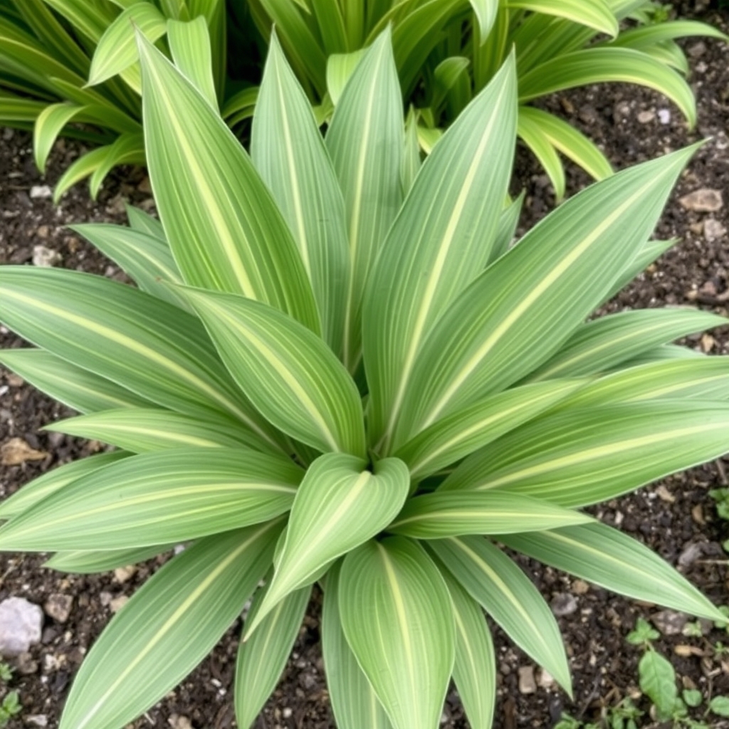 Hosta 'Feathervane'