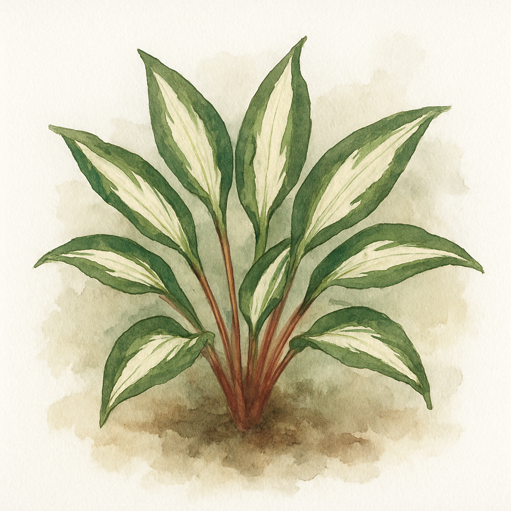 Fire and Ice Hosta