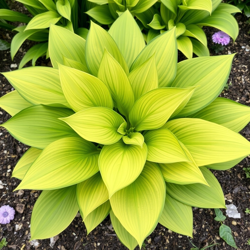 Hosta Fortunei Albopicta