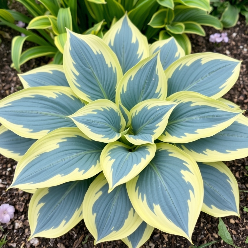 Hosta 'Frank Lloyd Wright'