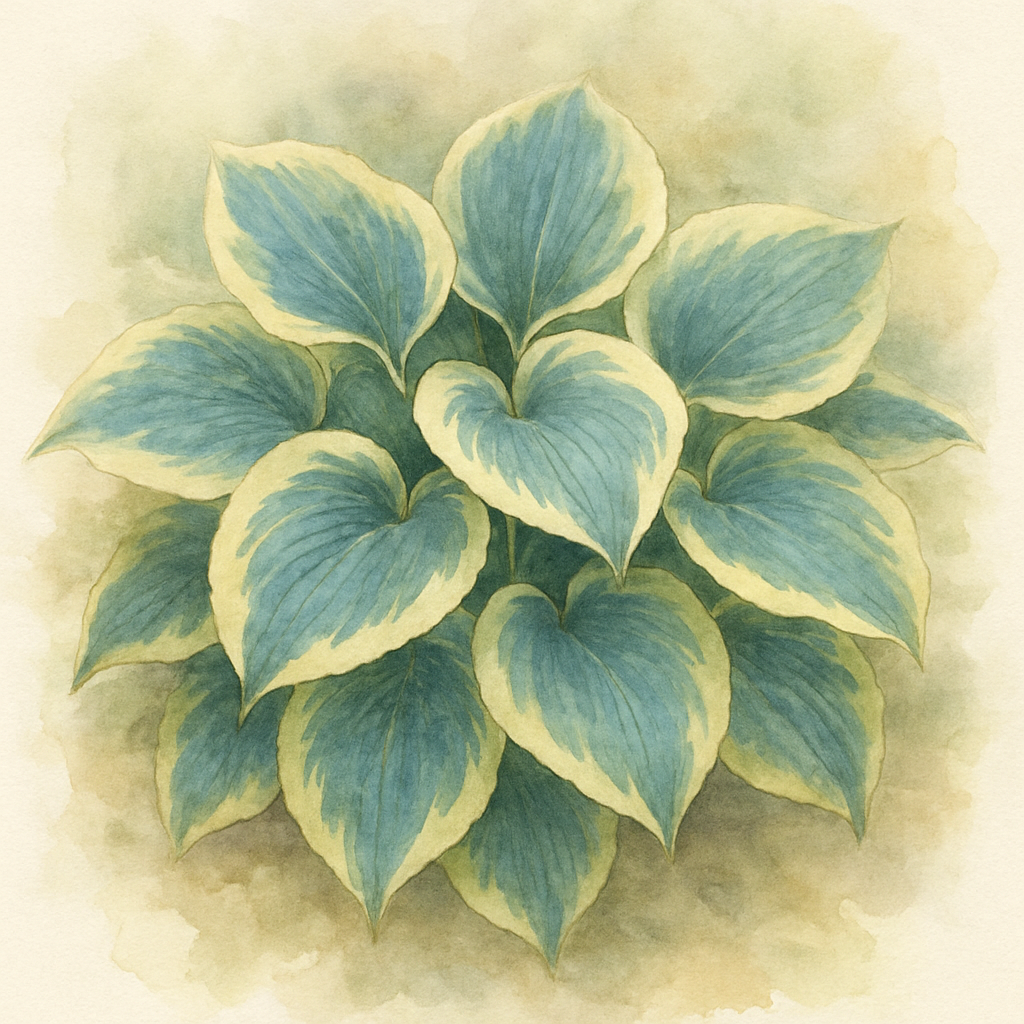Hosta 'Gabriel's Wing'