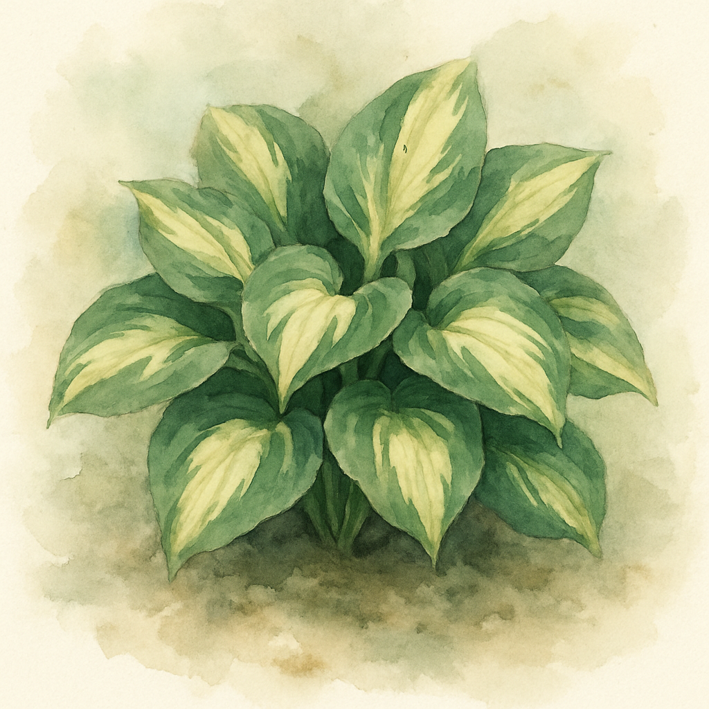 Hosta 'Gangster of Love'