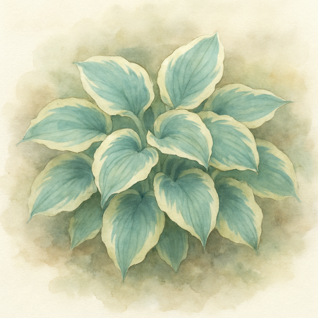 Hosta 'Glad Rags'