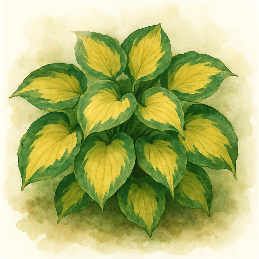 Hosta 'Gold Standard'