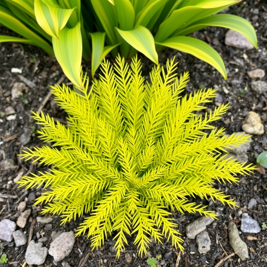 Hosta 'Golden Needles'