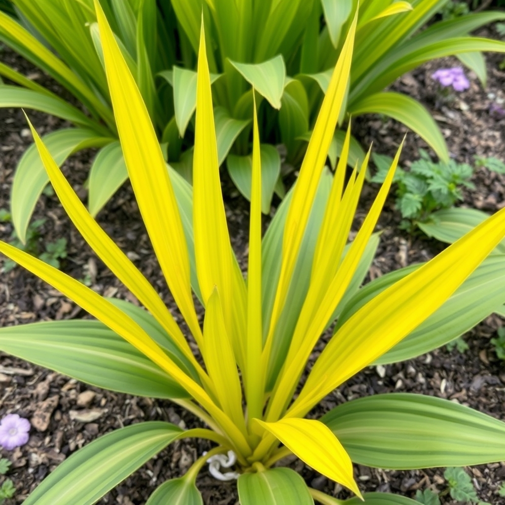 Hosta 'Golden Spear'
