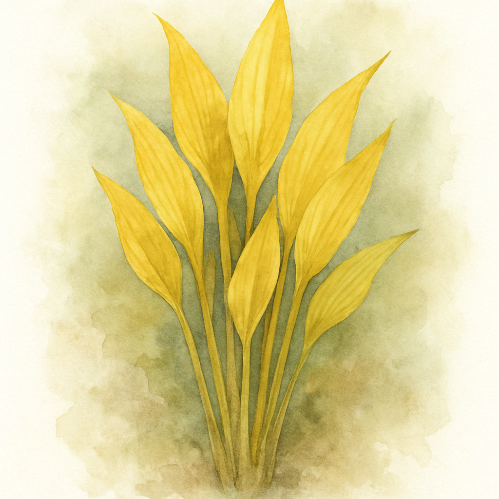 Hosta 'Golden Spear'