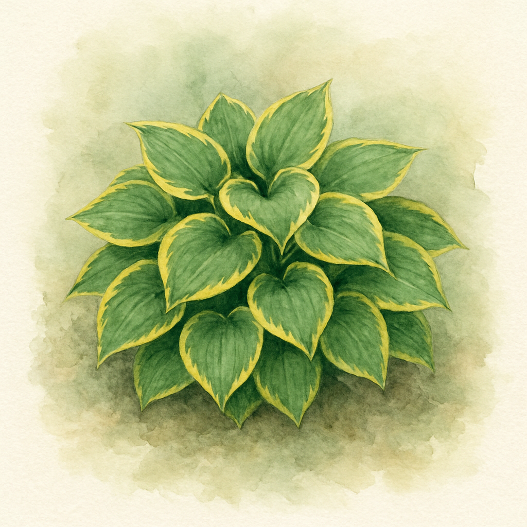 Hosta Golden Tiara