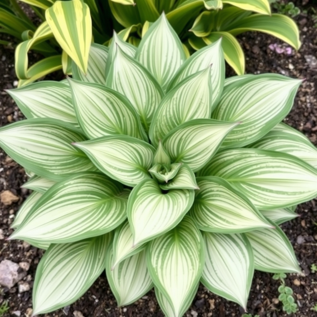 Hosta 'Goosberry Sundae'