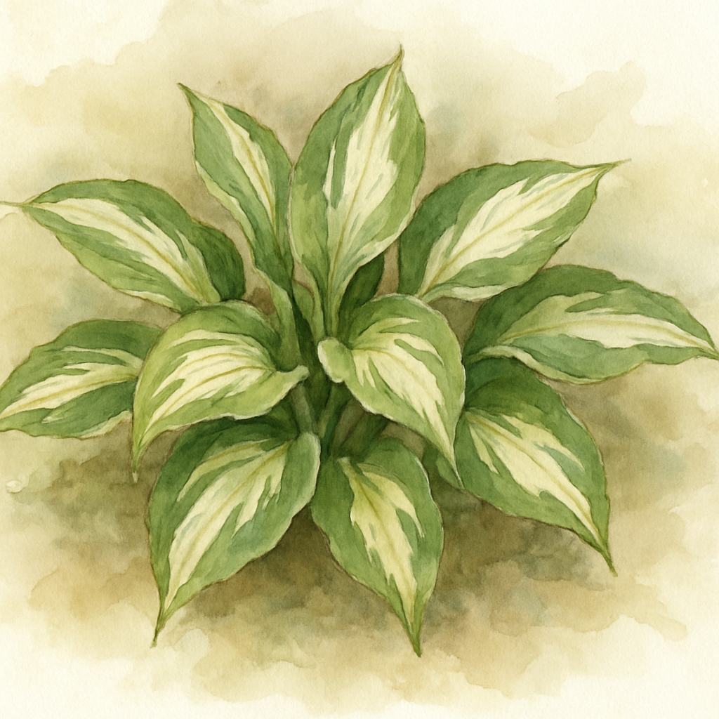 Hosta 'Goosberry Sundae'