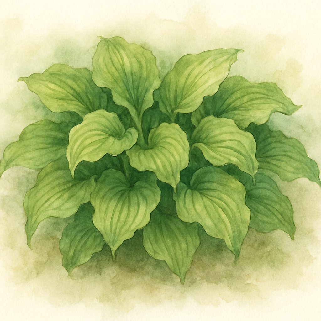 Hosta 'Green Lava'