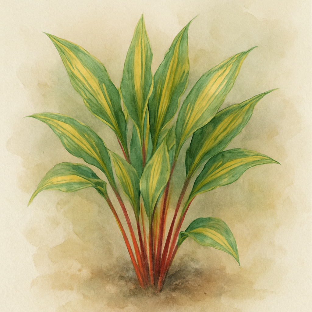 Hosta 'Holar Fiery Sky'