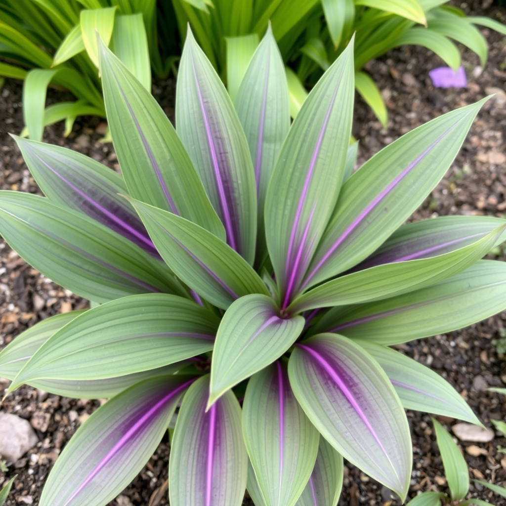 Hosta 'Holar Purple Flash'