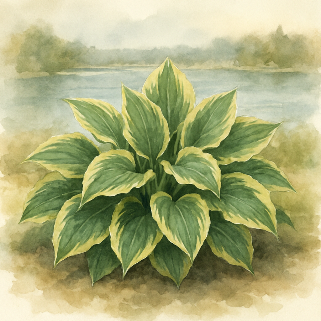 Hosta 'Lakeside Cha Cha'