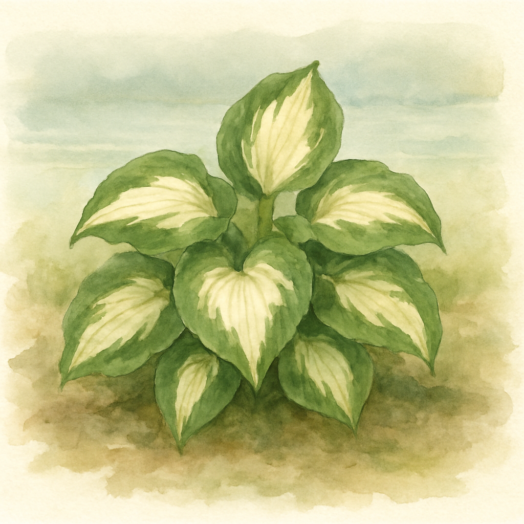 Hosta 'Lakeside Love Affaire'