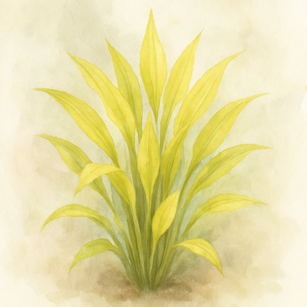 Hosta 'Lemon Feather'