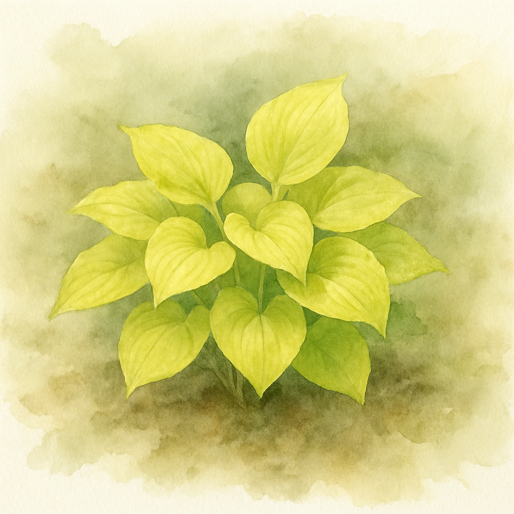 Hosta 'Lemon Snap'